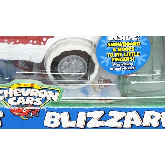 Chevron Cars Brent Blizzard Vintage Collectible Toy: Snowboard & Boots, Roof Rac - Picture 8 of 16